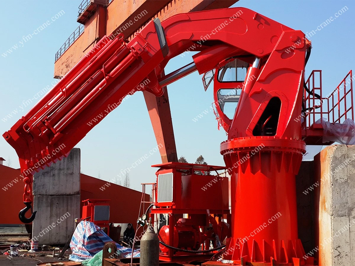 Telescopic Knuckle Boom Crane